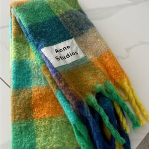 Acne Studios Colorful Wool Scarf